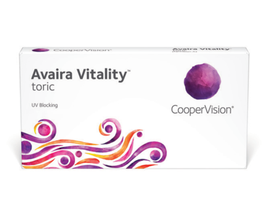 Avaira Vitality Toric Packshot Front