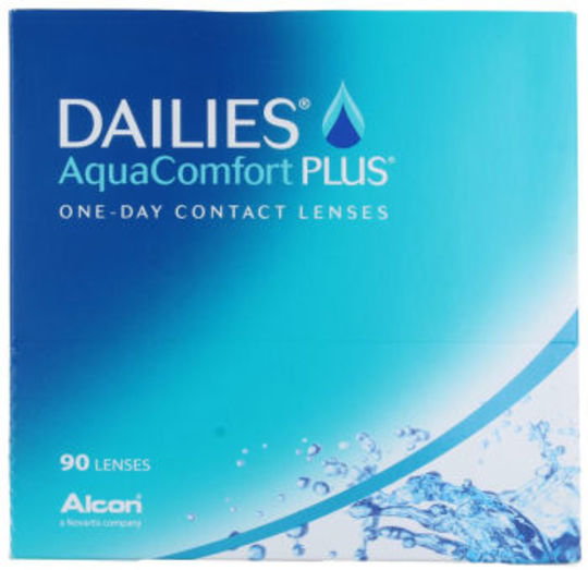 Dailies Aq Comf Pl 90pk